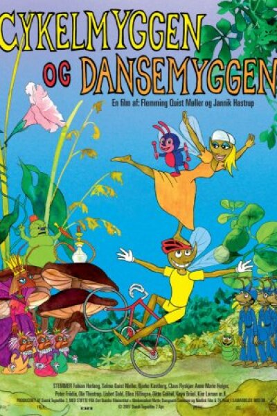 Dansk Tegnefilm - Cykelmyggen og dansemyggen