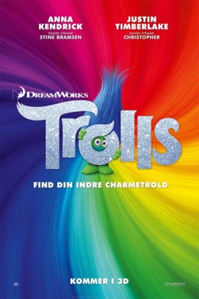 DreamWorks Animation - Trolls - dansk tale - 3 D