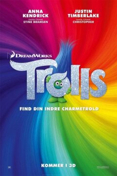 Trolls - dansk tale - 3 D