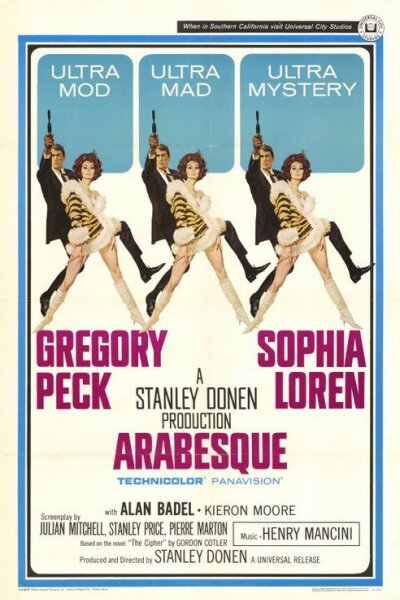 Stanley Donen Films - Arabesque - spionpigen