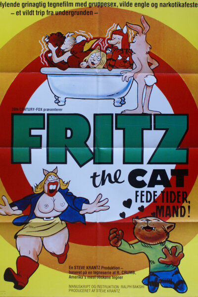 Steve Krantz Productions - Fritz the Cat - fede tider mand