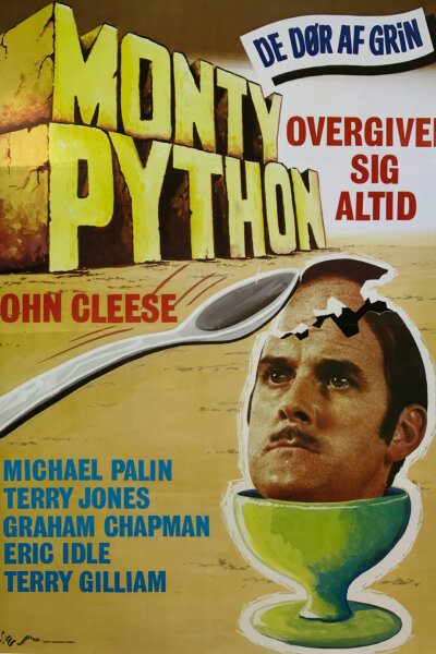 Monty Python overgiver sig altid