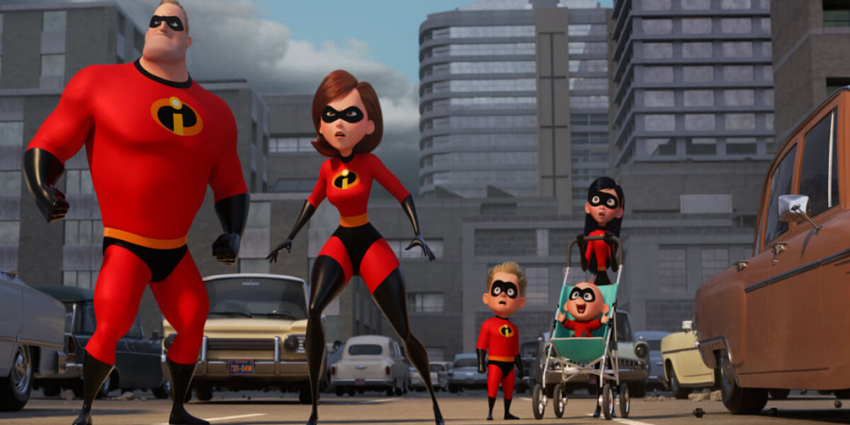 Pixar Animation Studios - De utrolige 2 - dansk tale - 3 D