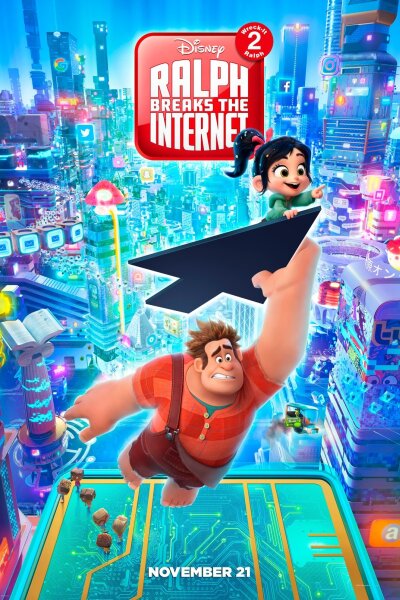 Walt Disney Animation Studios - Vilde Rolf smadrer internettet - org. vers. - 2 D