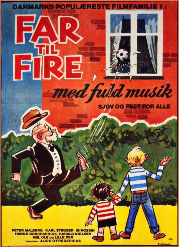 Far til fire med fuld musik