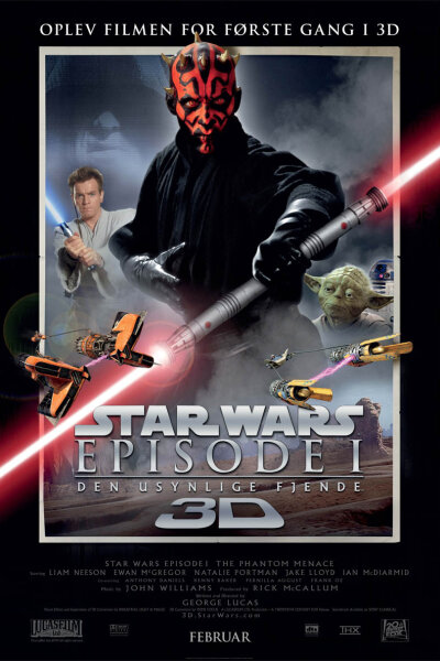 Star Wars: Episode I - Den usynlige fjende - 3 D