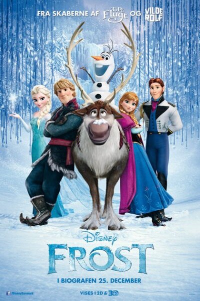 Walt Disney Pictures - Frost - 3 D - dansk tale